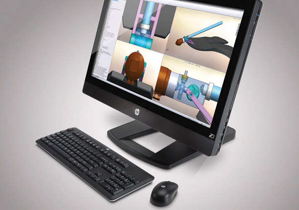 38120 10 HP Z1 workstation