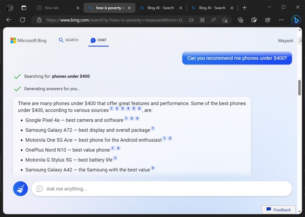 Bing Microsoft