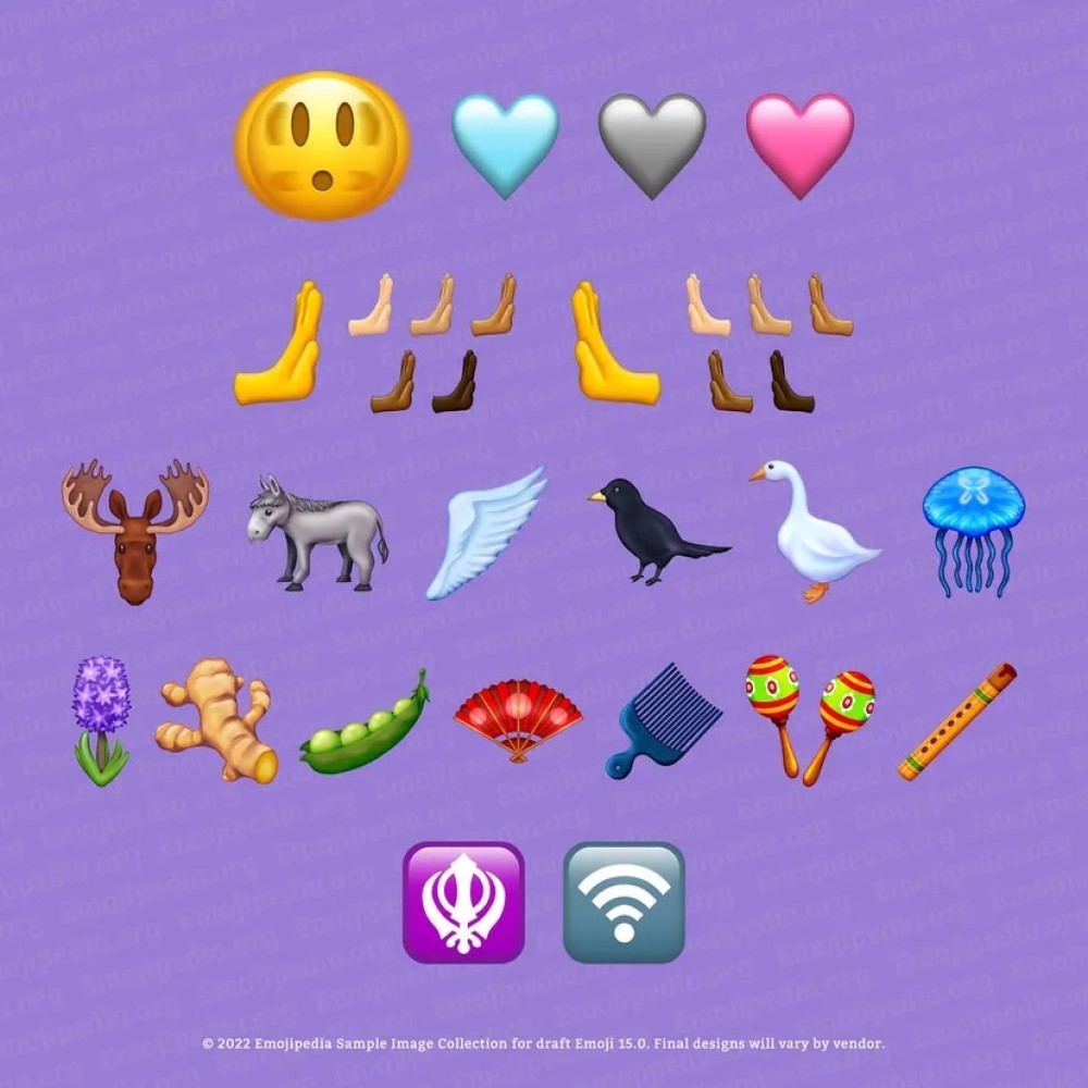 iOS emoji 15