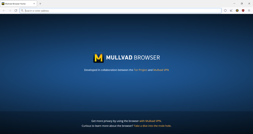 Mullvad böngésző