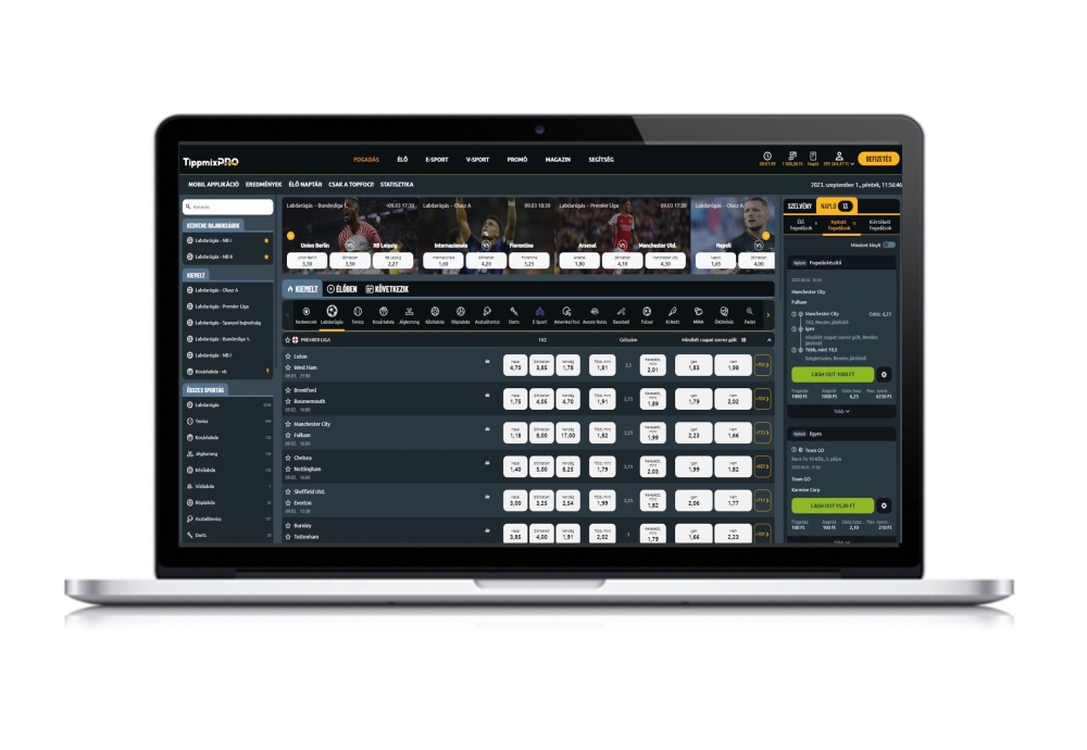 TippmixPro sportfogadás