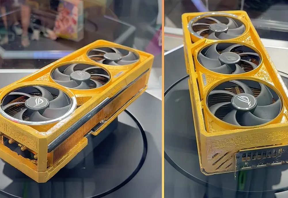 RTX 5090 ROG Astral Real Gold Edition grafikus kártya